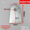 Chapa de ferro perfurada placa plana soldada conector canto código de ângulo fixação de chapa de ferro parte embutida placa de aço inoxidável bloco de ferro espessado olhal de içamento