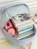 Mochila Estilo Floresta Novo Modelo Alta Aparência Fresca e Doce Cordão Mochila Colorida para Alunos do Ensino Fundamental II e Médio Mochila Leve