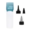 Set de Cuidado del Cabello con Botella para Aceite con Tapa de Punta, Botella para Cuidado del Cabello, Herramientas de Peluquería, Botella para Limpieza en Seco, Peine con Champú para Teñir el Cabello
