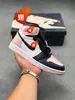 Suministro Exclusivo Transfronterizo de Putian Air Aj1 Jordan 1 Bajo Alto Unisex Colaboración Casual Deportiva Cultura del Baloncesto Zapatillas