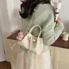 Bolso Cubo Estilo Coreano para Viajar para Mujer 2026 Nuevo Bolso de Mano y Bolso Cruzado Versátil, Bolso de Hombro con Diseño de Nicho Moderno y Sencillo