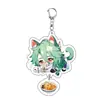Llavero de acrílico con Wendy, Klee, Mona y Azúcar - llavero de mercancía de anime