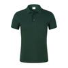 Camiseta informal de negocios de algodón puro con solapa, polo de marca de moda de verano, camiseta de manga corta para hombre y mujer, personalizada DIY