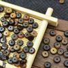 Junta espaciadora de ágata de piel de vaca de hueso de oliva, cuentas espaciadoras de calcedonia de marfil de cáscara de coco, accesorios de bricolaje para jugar con la estrella y la luna de King Kong