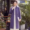 Abrigo de otoño transfronterizo para madres, rejuvenecedor 2026, abrigo versátil casual de corte ajustado talla grande para mujeres de mediana edad y mayores para otoño e invierno