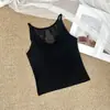 Top de tirantes con espalda de encaje de moda, espalda hermosa, body elegante de una sola pieza, copa fija, adelgazante, deseo puro, sexy, sensación de alta gama 3590
