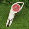 Nuevos suministros de golf, horquilla Guoling, herramienta para divot de golf, horquilla de bola de metal multifuncional/marcador de bola/marcador