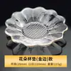 Posavasos de Vidrio Hecho a Mano Esterilla Aislante Térmico Transparente Soporte para Taza de Té Esterilla para Té Platillo Japonés Antideslizante Ceremonia del Té Esterilla para Taza de Té Zen Soporte