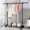 Fábrica de tendedero de piso para interiores para el hogar perchero de interior para ropa perchero de dormitorio simple estante de almacenamiento para balcón para secar ropa