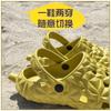 Zapatos Qidan Zapatos de Mujer Verano Simple Exterior Playa Suela Suave EVA Pareja Sandalias Durian