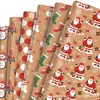 WZ080 Calcetines Largos de Navidad Regalo Navideño Papel Decorativo Caja de Regalo para Fiesta Empaque Exterior Decorativo