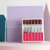 Kit de Fixação para Manicure, Centro-Fim de Baixo Custo Manicure Set com Diamante Banhado a Cor Lã de Quartzo com Moedor