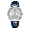 ORSGA Reloj de Moda para Hombre de Negocios Fuente de Fábrica Calendario en Vivo Luminoso Comercio Exterior Simple Cuarzo Dorado Reloj para Hombre