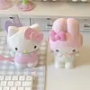 Porta lápices y organizador de brochas de maquillaje muy atractivo, Adorno de escritorio Kitty Mele, Caja de almacenamiento de papelería Sanrio