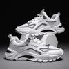 Primavera Novos sapatos esportivos casuais masculinos estilo coreano versátil moderno estudante papai sapatos masculinos sola grossa altura crescente sapatos da moda