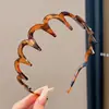 Nueva Diadema de Felpa con Ola de Perlas para Otoño e Invierno 2024 para Mujer con Parte Superior Alta para Cráneo, Peluda, con Dientes, Antideslizante, Pinza para el Cabello