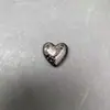 Remaches metálicos en forma de corazón con pedrería para ropa, bolsos, zapatos, sombreros, manualidades DIY