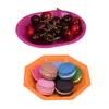 Prato de Frutas Atacado Prato de Lixo de Mesa Plástico Prato Pequeno Brinquedo Infantil Prato de Petisco Prato para Restos