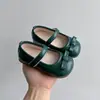 Zapatos de Cuero Retro para Niñas 2026, Nuevos Mocasines Planos para Niños Primavera y Otoño, Mocasines Poco Profundos para Niñas Pequeñas, Zapatos para Bebés de Suela Suave