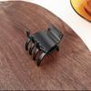 Coleta alta pinza pequeña artefacto fijo negro pinza pequeña de tiburón pinza para coleta alta pinza trasera para la cabeza tocado accesorios para el cabello