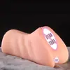 Nuevo Modelo de Molde Invertido, Canal Dual Anal y Vaginal Masculino Dispositivo de Masturbación para Adultos, Textura de Piel de Alta Simulación Producto Sexual