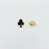 Broche de Personalidade da Moda de Cartas de Baralho Estilo Chinês Tendência Espada Diamante Liga Broche de Roupas Distintivo Venda Quente