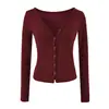 Estilo Coreano Chica Picante Vibe Cuello Alto Sin Mangas Chaleco para Mujer Principios de Otoño Adelgazante Manga Larga Cárdigan Moda Conjunto de Dos Piezas