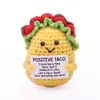 Amazon Transfronterizo Producto Nuevo Muñeca Tejida de Frutas de Lana Animal Taza de Cerveza Muñeca de Ganchillo Hecha a Mano Linda Producto Terminado