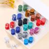 Novedad en Stock, Pendientes Turquesa Multicolor, Piedra Natural Genuina, Expansores de Oreja Falsos de Barra Redonda Doble Cara, Venta al por Mayor Directamente de la Fuente, Hecho a Mano