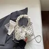Bolso de Mano de Lunares Shuai Mi Home para Mujer Verano 2026 Nuevo de Moda Casual Bolso Dumpling de Hombro Cruzado de Moda
