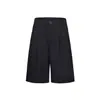Estilo Old Money Nova Luxo Alta Qualidade Calça Cropped Cleanfit Estilo de Rua Solta Casual Vibe Shorts Americanos para Homem