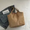 Bolso de Hombro Reversible Estilo Retro Coreano Otoño e Invierno Cuadros Gran Capacidad Versátil para Viajes Cotidianos Estilo Perezoso Bolso Tote Portátil