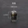 Plata de Ley 925 Estilo Chino Nube Mantra de Seis Caracteres Pulsera DIY Hecha a Mano Cuentas Barril Cuentas Tambor Accesorios Separadores Joyería