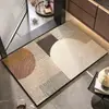 Tapete de Chão para Banheiro, Tapete Antiderrapante para Entrada de Banheiro Doméstico, Tapete Absorvente de Lama de Diatomáceas, Tapete para Pé na Entrada do Vaso Sanitário, Carpete de Banheiro