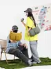 2026 Bolso Cruzado Casual Nuevo, Unisex, Gran Capacidad, Impermeable, Bolso de Hombro con Múltiples Bolsillos, Bolso de Viaje Ligero