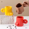 Personalizado Cross-border Cat's Claw Cup Ceramic Cup Alto Valor de Beleza Universal Home Creative Distinto Caneca Fofa Ins Estilo