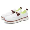 2025 Novos Sapatos Casuais Masculinos Leves de Renda com Cadarço Transfronteiriços Respiráveis Fly-Knit Tamanho Grande Mocassins Masculinos