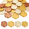 60 piezas de pegatinas variadas de lacre para invitaciones de boda, sobres y sellos de regalo