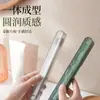Estuche para cepillo de dientes con diseño de ondas de agua para viajes de negocios, caja compacta de almacenamiento para cepillo de dientes, portátil con tapa, funda para cepillo de dientes con drenaje, caja de set para cepillo de dientes