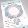 Explosões Super Fada Mori Cristal Lua Pulseira Feminina Design de Nicho Estudante Joker Cor Doce Pulseira de Namorada
