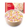 Tangyuan Pequeños Nostálgicos 300g Sabores Variados Hervidos Sésamo Negro Fresa Cacahuete Tres en Uno Postre Dulce Desayuno