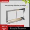 Fornecedor direto da fábrica Aço inoxidável Bacia estrela Painel de mesa Hotel Escola Cantina Cozinha Duplo slot Bancada Atacado