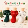 Nuevos Calcetines de Baile con Volantes y Encaje Cómodos para Niños Calcetines de Navidad Estampados Lindos de Princesa para Bebés