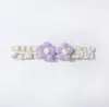 Diadema Elástica de Encaje Nuevo Estilo Europeo y Americano para Bebé con Flores Lindas, Pañuelo para la Cabeza Infantil, Accesorio Fino y Suave para el Cabello de Bebé para Todas las Estaciones