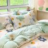 Fundas de Almohada Pequeñas Frescas de Algodón Puro, un Par de Fundas de Almohada Individuales para el Hogar 48X74Cm, Fundas de Almohada de Algodón Puro, Estudiante 4