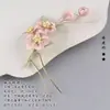 Colección de Paquetes de Materiales para Envolver Flores Hechos a Mano DIY, Accesorios para el Cabello de Corona Estilo Antiguo, Accesorios para Hacer, Adornos para la Cabeza y Pasadores, con Tutoriales en Video