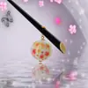 Venta directa flor color rosa cereza novia pasador de pelo acrílico accesorios para el cabello antiguos estilo japonés y coreano material paso pasador de pelo retro
