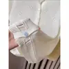 Cárdigan de punto fino de seda helada de manga corta para mujer Verano 2025, Top hueco único y exquisito para mujer