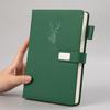Cuaderno de Negocios Transfronterizo Cubierta de Cuero A5 con Cierre, Cuaderno Grueso y Elegante, Cuaderno Pequeño B5