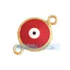 Acessórios para joias DIY micro-incrustados óleo pingando olho turco pulseira de mão sem queda de diamante sem desbotamento acessórios para colar pulseira